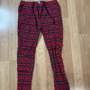 Urban Outfitters Size Large Flannel Print Styled Trousers